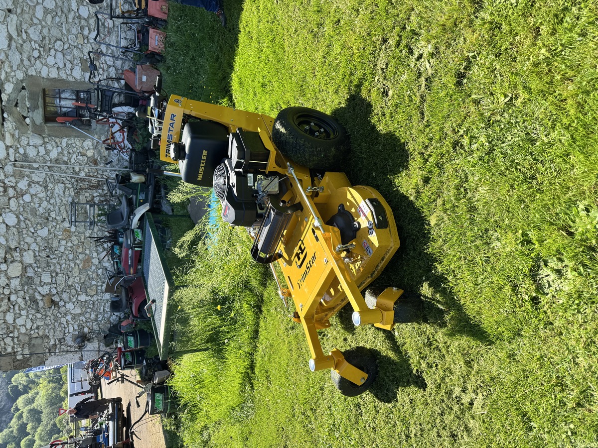 Tondeuse auto tractée